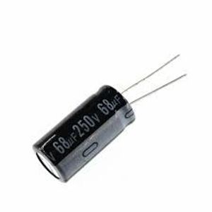 68MF 250V خازن الکترولیت