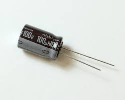 100MF 100V خازن الکترولیت