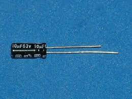 10MF 63V خازن الکترولیت