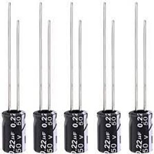 0/22MF 50V خازن الکترولیت