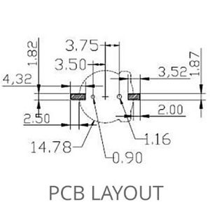 جا باتری سکه ای SMD CR1220