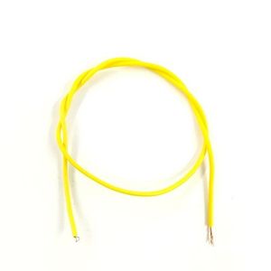 سیم رشته ای نازک-یک متر- زرد