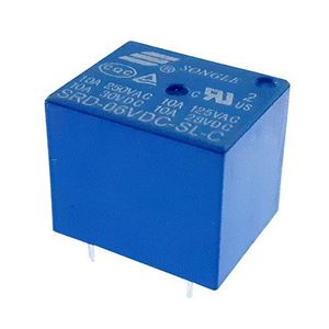 رله 6 ولت پایه میلون 10 آمپر SONGLE