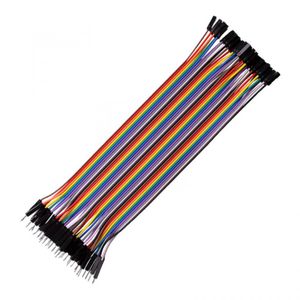 سیم جامپر یک سر نری-مادگی40 تایی20 سانتی