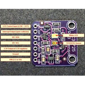 ماژول تشخیص رنگ TCS34725 RGB