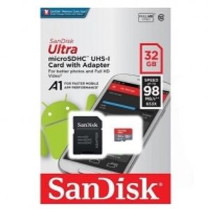 حافظه رم میکرو  SanDisk Ultra 32GB -98MbS مدل S...