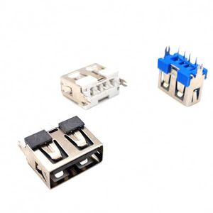 کانکتور USB مادگی صاف کوتاه 10 میلیمتر روبردی A کد 4011