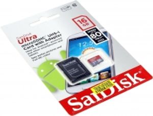 حافظه رم میکرو  SanDisk Ultra 16GB -80MbS مدل S...