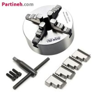 چهار نظام تراشکاری مدل K12 سایز 400 میلیمتر برند سانو (SANOU)