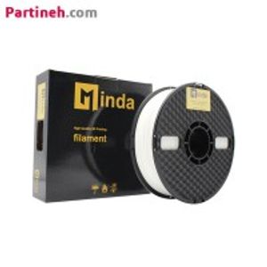 فیلامنت PLA PRO نقره ای قطر 1.75 میلیمتر یک کیلوگرمی میندا Minda