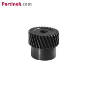 چرخ دنده (دنده مقابل) مورب نافی دار 30 دندانه مدول 2 برند HQM