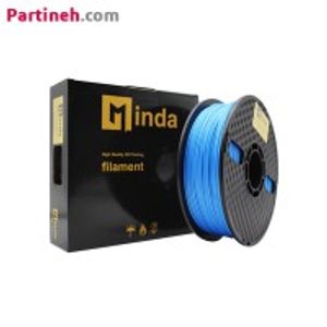 فیلامنت PLA PRO آبی قطر 1.75 میلیمتر یک کیلوگرمی میندا Minda