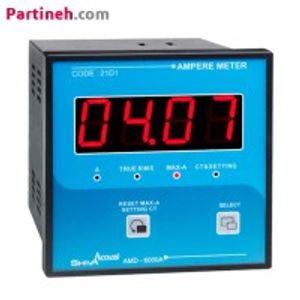 آمپر متر متر تکی 96 دیجیتال شیوا امواج (21D1)