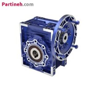 گیربکس حلزونی NMRV مدل W40 فلنج P63 B14 نسبت تبدیل 40:1 برند سهند