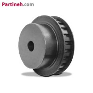پولی تایمینگ 22 دندانه آهنی مدل L100 مناسب برای تسمه با پهنای 25 میلیمتر