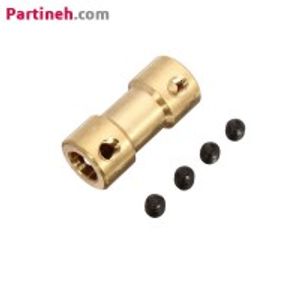 کوپلینگ برنجی 3.175*3 ثابت قطر بیرونی 9 میلیمتر