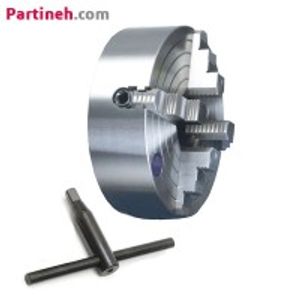 چهار نظام تراشکاری نامنظم مدل K72 سایز 630 میلیمتر برند لنگر نشان