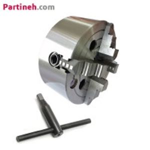 چهار نظام تراشکاری نامنظم مدل K72 سایز 160 میلیمتر برند لنگر نشان