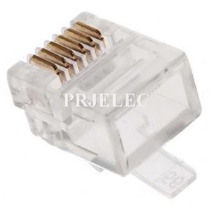 سرسوکت خط 6 پین RJ11 6 PIN