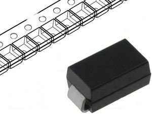 دیود شاتکی 1N5817 SMD SS12بسته 20 تایی