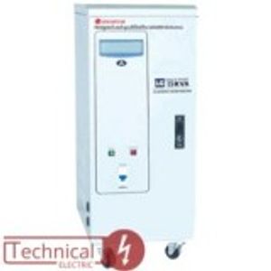 استابلایزر تک فاز سرووموتوری 15KVA چرخدار LG-1P-15K-V