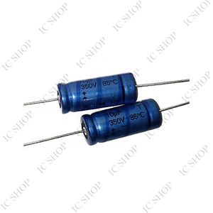 C10uF63V-اکسیال