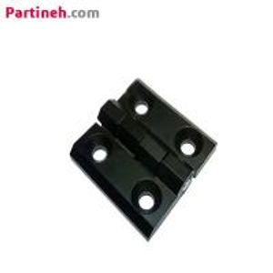 لولای تخت (کتابی) 4 سوراخ فلزی 50 در 50 مشکی