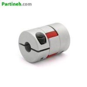 کوپلینگ صنعتی آلومینیومی مدل JM20C با قطر خارجی 20 میلیمتر و قابلیت سوراخکاری تا 10 میلیمتر ساخت چین