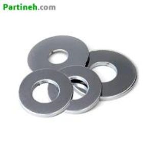 واشر تخت فلزی نرمال سایز M6