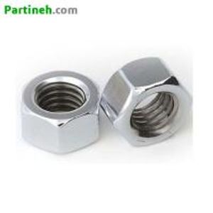 مهره شش گوش فلزی ساده سایز M10