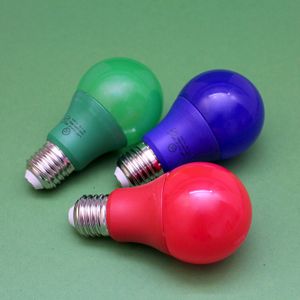 لامپ LED آفتاب 10 وات  220V حبابی رنگی