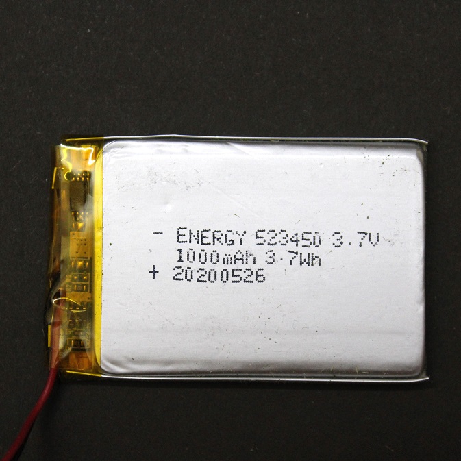 باتری لیتیوم پلیمر 3.7v ظرفیت 1000mAh مارک Energy
