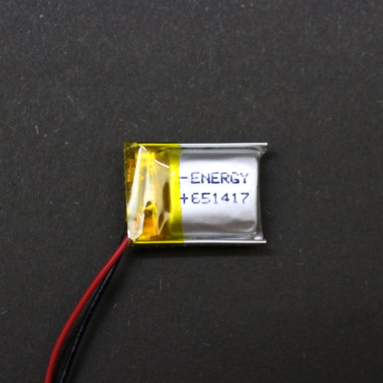 باتری لیتیوم پلیمر 3.7v ظرفیت 65mAh مارک Energy