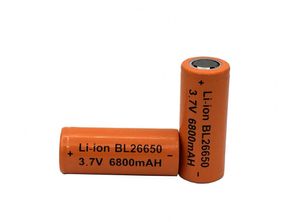باتری لیتیوم یون 3.7v سایز 26650 6800mAh