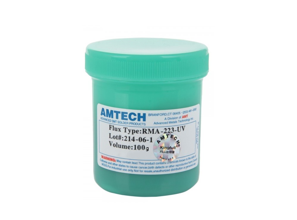 خمیر فلاکس لیوانی AMTECH 100gr آمریکایی کد RMA-223