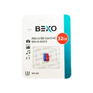 کارت حافظه مموری MicroSDHC 90mb 600x مارک bexo ظرفیت 32GB
