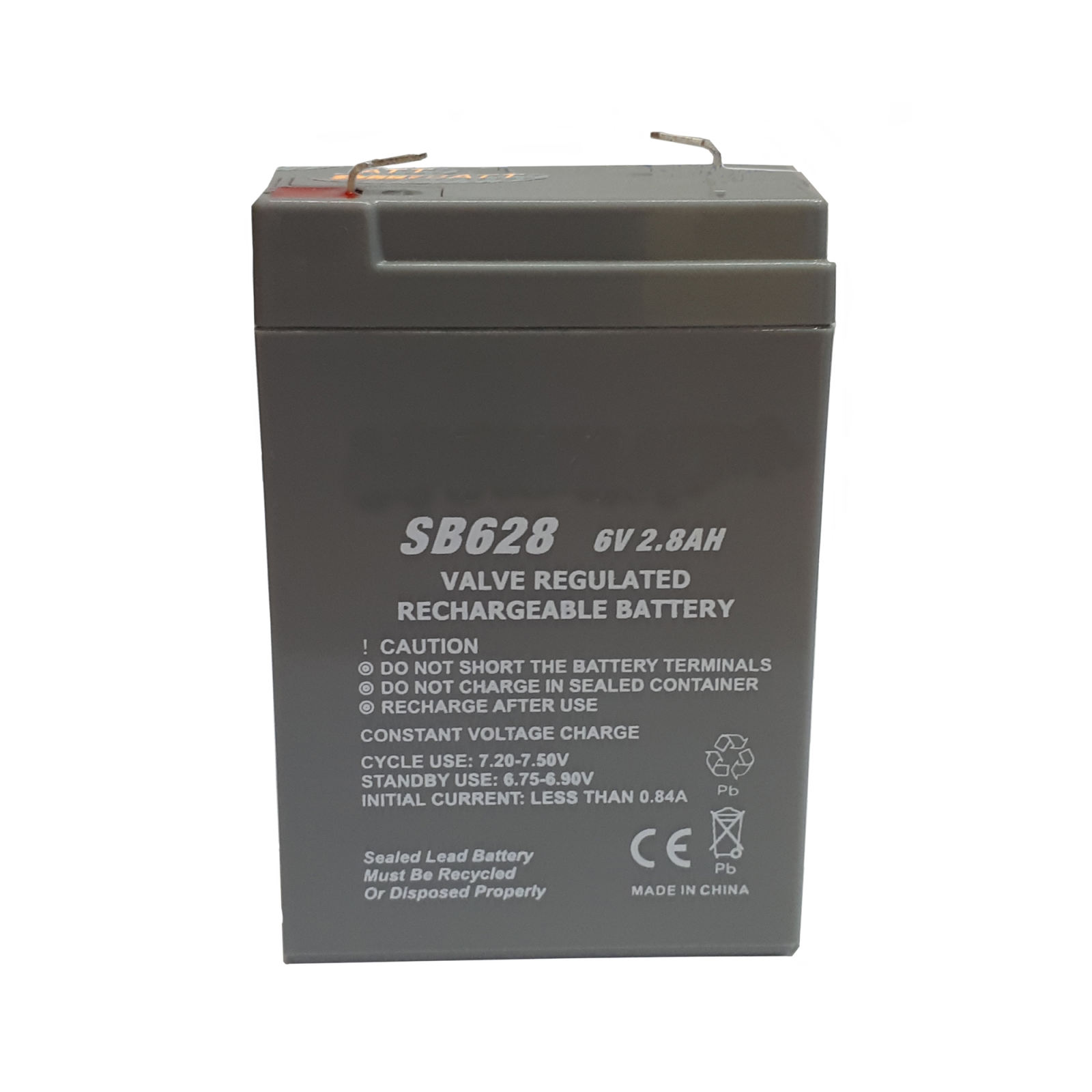 باتری خشک 6 ولت 2.8 آمپر ساعت مارکSUNNYBATT مدل SB628