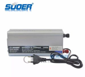 اینورتر مبدل برق خودرو 500 وات مارک سوئر SUOER