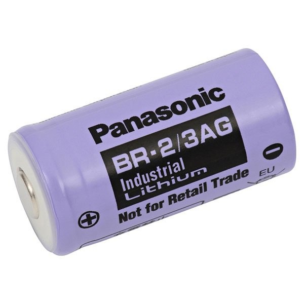 باتری 3 ولت لیتیوم یون صنعتی BR-2/3AG مارک Panasonic