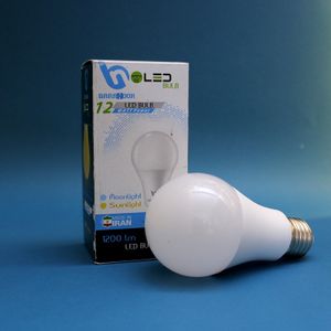 لامپ ال ای دی حبابی آفتابی 24 ولت دی سی،12 وات باران نور