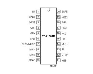 آی سی تلفن TEA1064BT