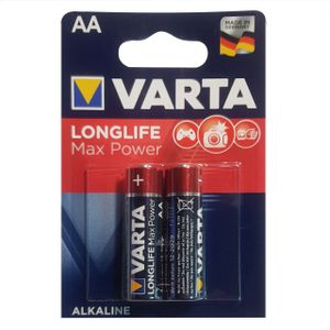 باتری قلمی وارتا آلکالاین مدل LONGLIFE MAX POWER بسته 2 عددی