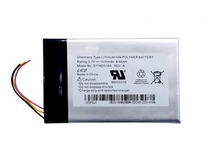 باتری لیتیوم پلیمر 3.7v ظرفیت 1530mAh مارک P POWER مدل S11ND018A