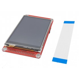 ماژول نمایشگر LCD 3.2 تمام رنگی با تاچ سری RedRhino