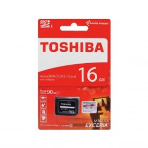 کارت حافظه MicroSDHC Class10 U3 مارک Toshiba ظرفیت 16GB