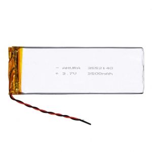 باتری لیتیوم پلیمر 3.7v ظرفیت 3500mAh مارک AHURA کد 3552140