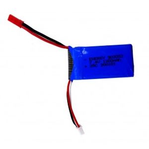 باتری لیتیوم پلیمر 7.4v ظرفیت 1200mAh دو سل 25c مارک Energy کد 903052