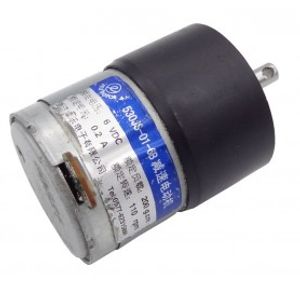 موتور گیربکس 6 ولت 110RPM مدل 530JS-01-6B