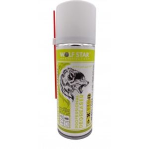 اسپری چربی گیر DEGREASER خشک 200ml مارک WOLF STAR