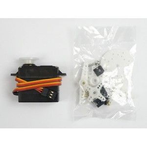 سروو موتور گیربکس پلاستیکی باکیفیت بالا برای ساخت انواع ربات   GWS SO3TXF STD